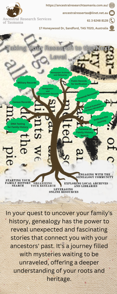 Family History Search Infographics